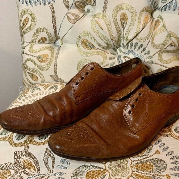 Ted Baker Other - Ted Baker Men’s Cirek 2 Brown Lace Up Oxfords 10